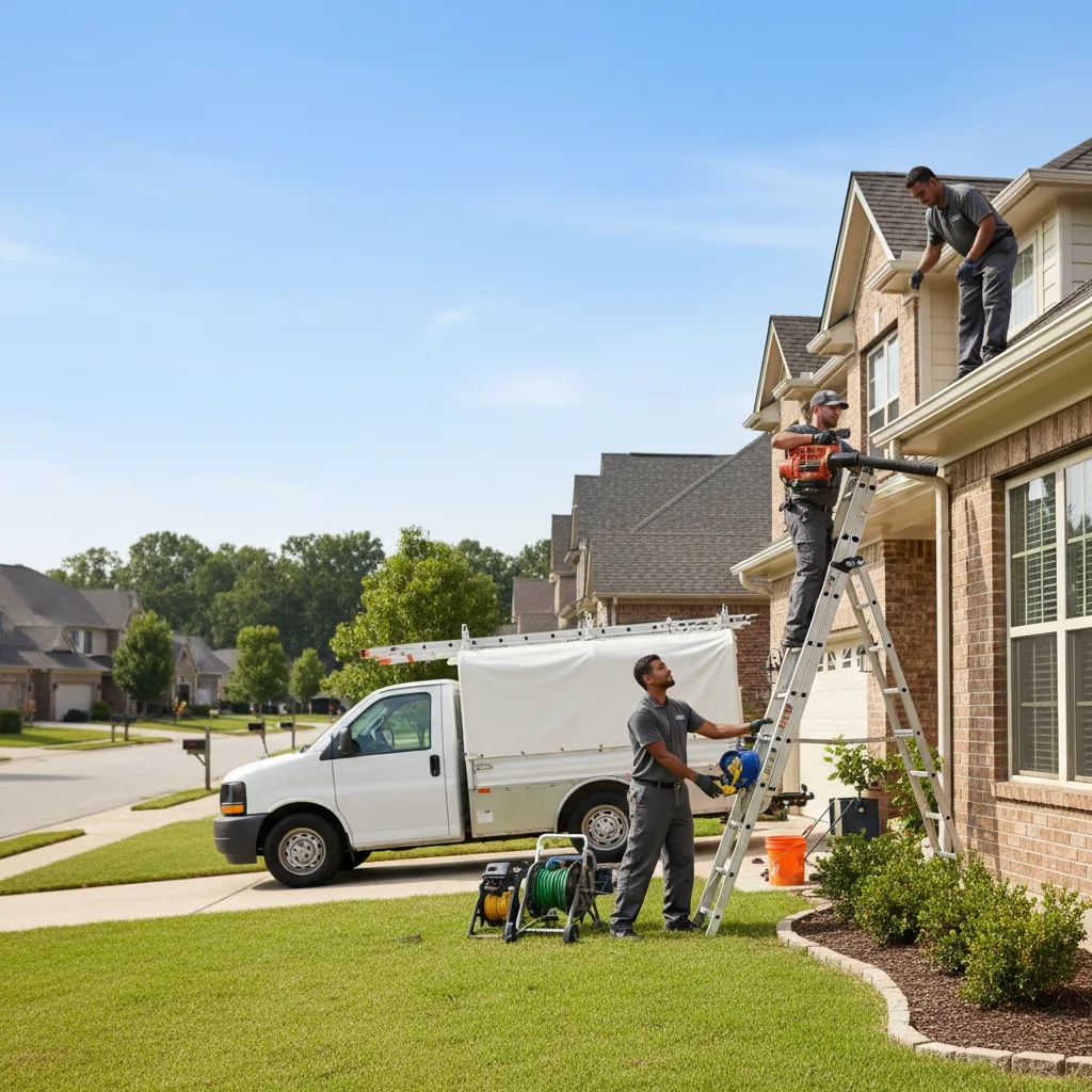 Home Gutter Service in Howe, TX near me